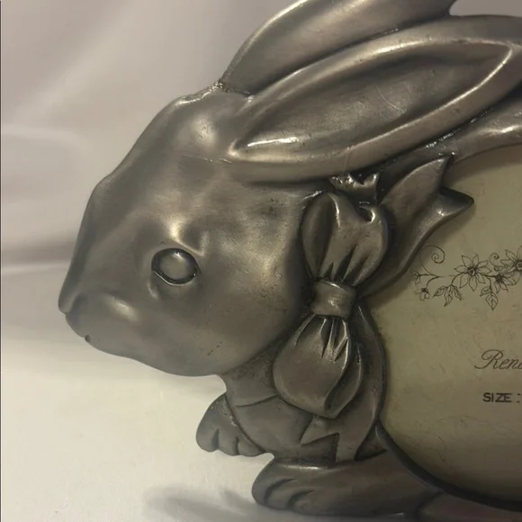 Silver Rabbit Photo Frame - Picture 2 of 4